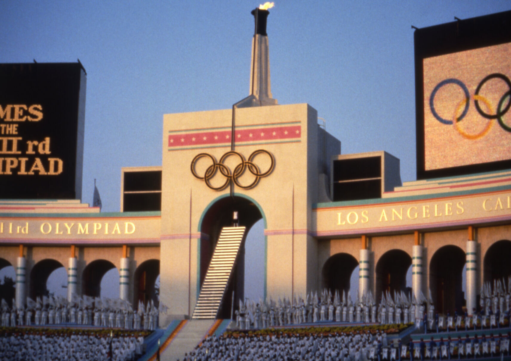 1984: Summer Olympics open in Los Angeles